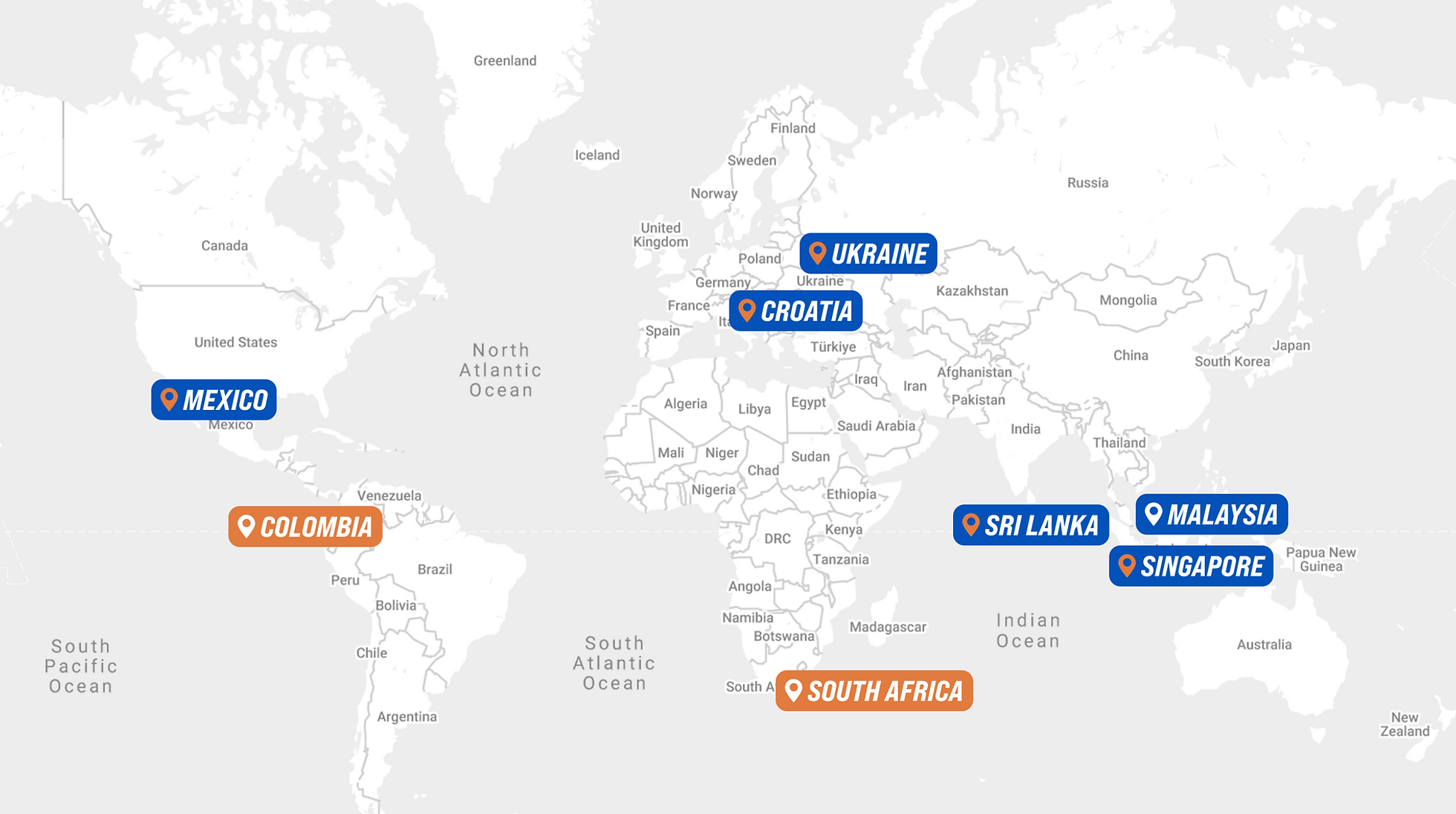 GlobaI presence of SpaceCrew Finance
