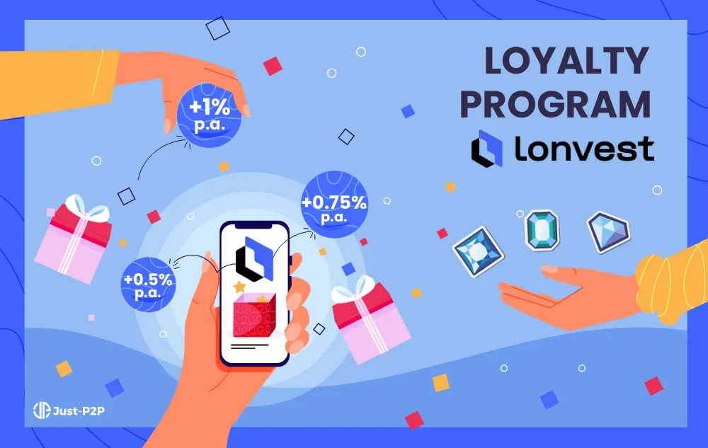 Illustration for Lonvest loyalty program (for my blog)