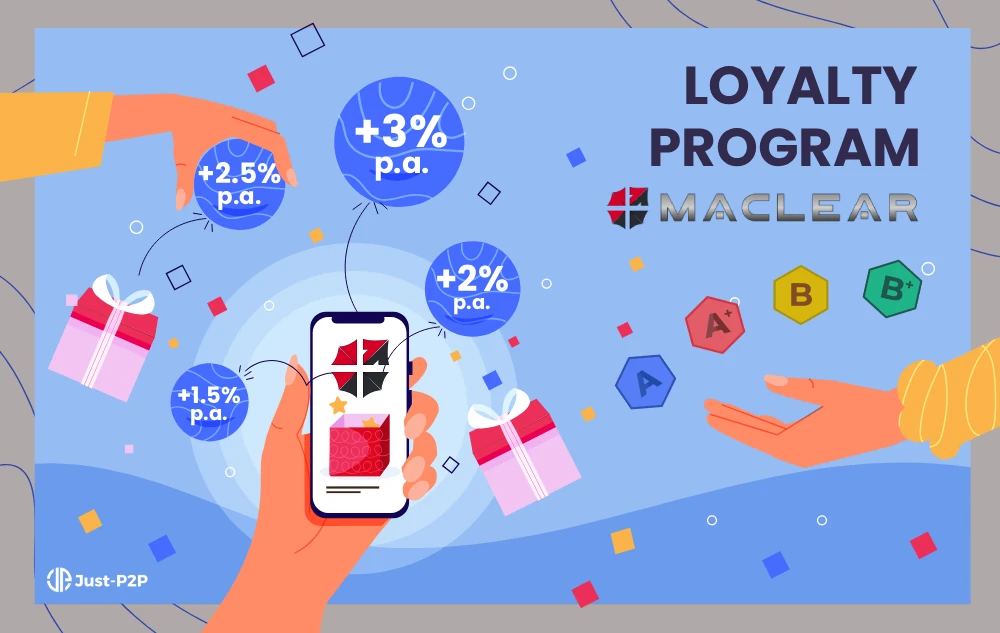 Illustration for Maclear loyalty program on the blog